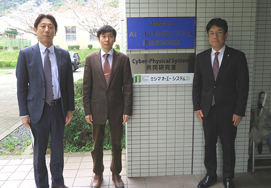 北九州高専に共同研究室を開設しました